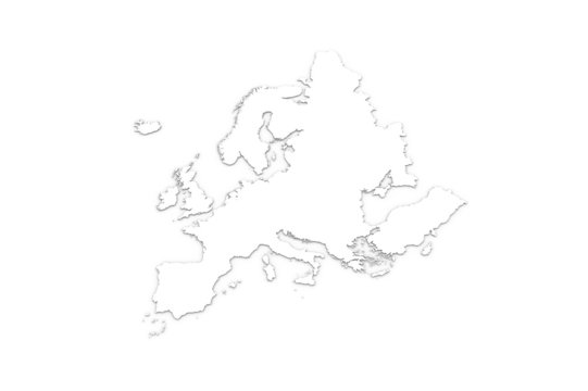 Europa - Mapa Europy