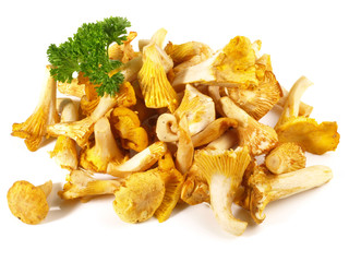 Küchenfertige Pfifferlinge