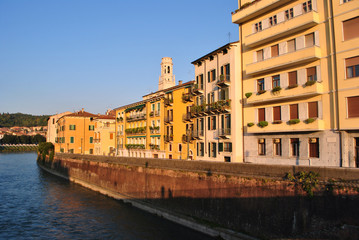 Fototapeta na wymiar center of Verona