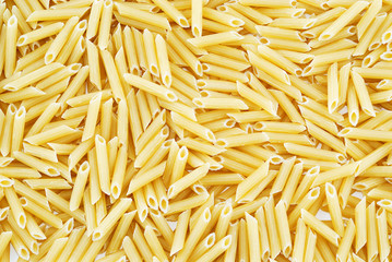 Background Texture of yellow pasta