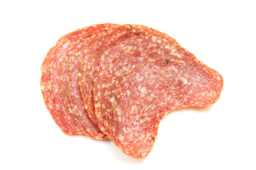 Salami isolated