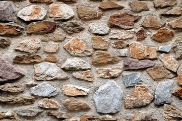 Natursteinmauer