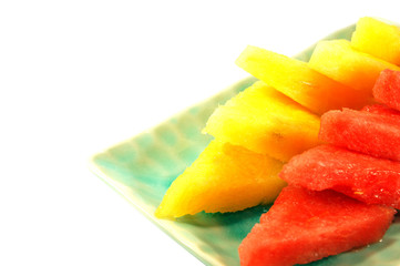 Red and Yellow Watermelon
