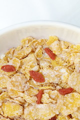 Flakes con goji