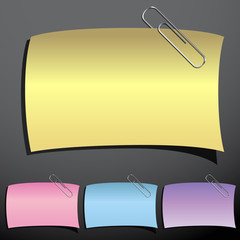 Paperclip Note Set