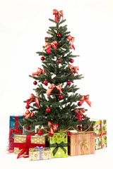 Weihnachtsbaum mit Geschenken