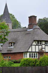 Thatched English Village Cottage