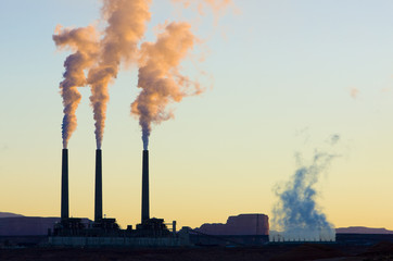 power plant in Page, Arizona, USA