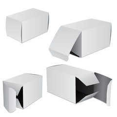 Set of four boxes