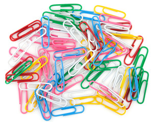 Colored paper clips