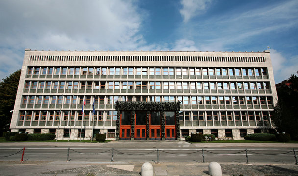 Slovene parliament in Ljubljana