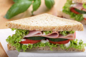 Schinken Sandwich