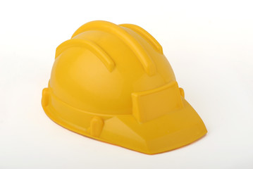 Fototapeta premium Yellow protective helmet