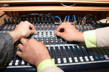 mixing desk