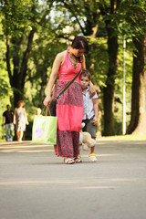 Fototapeta premium on a walk