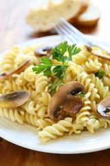 Mushroom Pasta