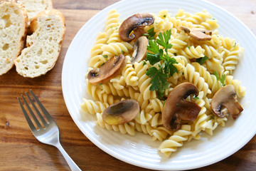Mushroom Pasta