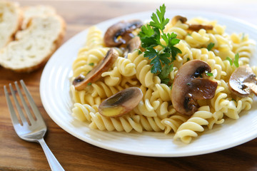 Mushroom Pasta