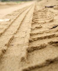 Tire trace
