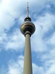 Obraz premium Fernsehturm Berlin