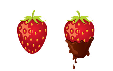 Strawberry with Chocolate