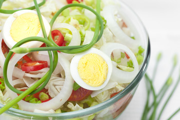 Vitamine in der Schüssel
