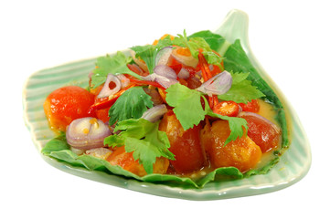 Salted duck egg Salad