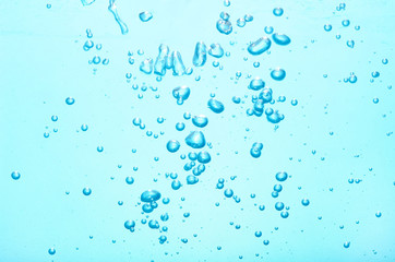 Fototapeta na wymiar Bubbles in water