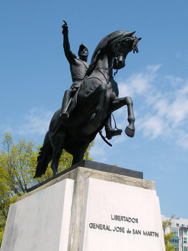 Washington San Martin Monument 2010