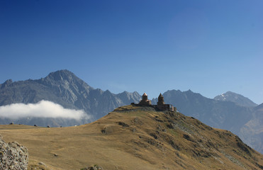 Gergetis Sameba, Georgien
