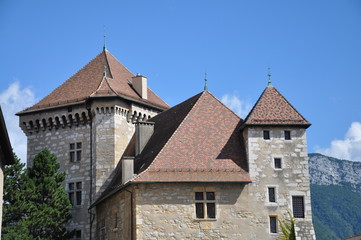 Fototapeta na wymiar Zamek w Annecy
