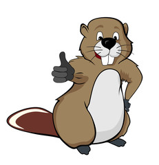 cartoon beavers OK © Vasca