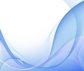 Vector blue abstract composition