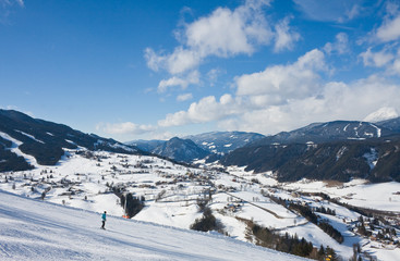 Ski resort Schladming . Austria
