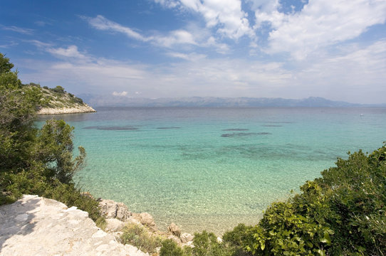 baden in der Divna Bucht