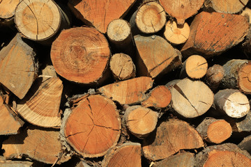 Fototapeta premium chauffage au bois