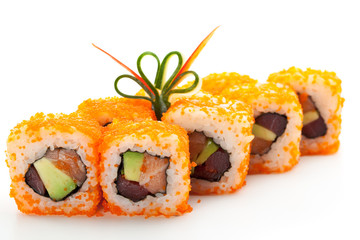 Roll with Masago © Ryzhkov