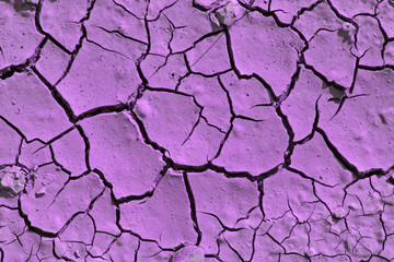 rosa Farbe ausgetrocknet