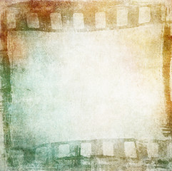 Naklejka premium grunge film background