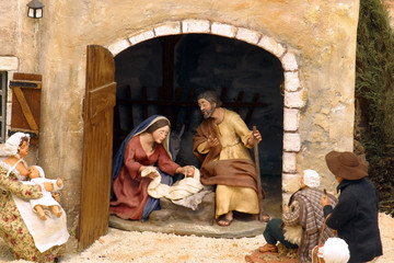 Fototapeta na wymiar Nativity Scene