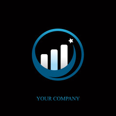 logo entreprise, finance