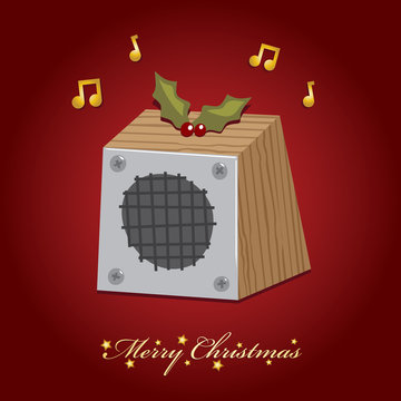 christmas music speaker