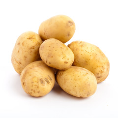 potatoes isolated