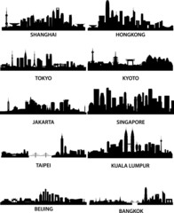 asian cities skylines
