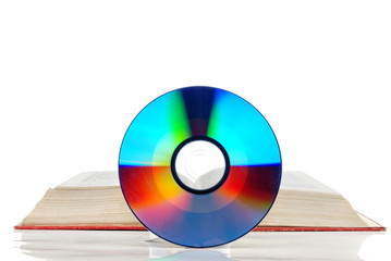 Fototapeta premium DVD with dictionary