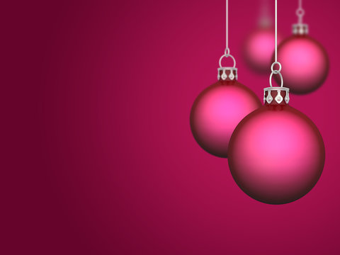 Weihnachtskugeln Hintergrund 01