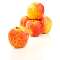 red apple