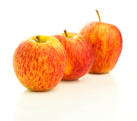red apple