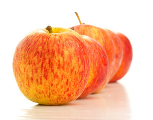 red apple