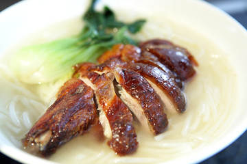 chinese siu mei noodle